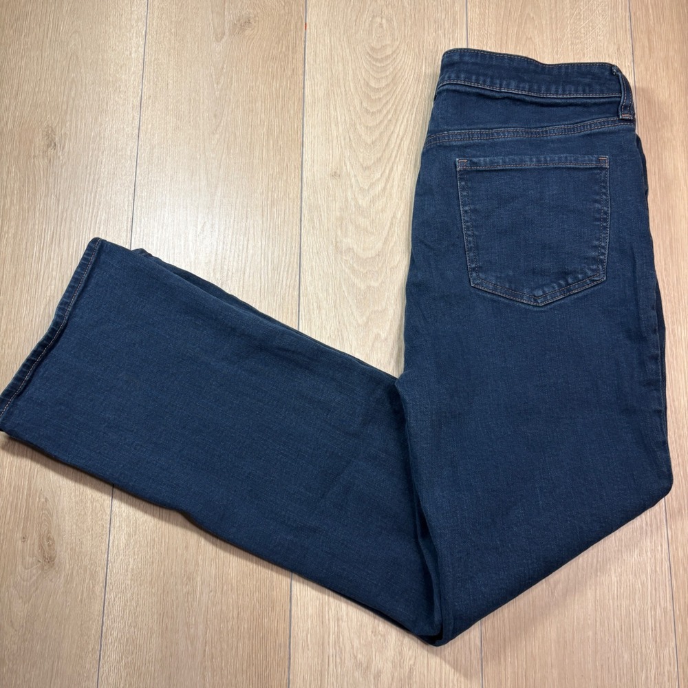 Chicos Women's High Rise Slim Boot Jeans Dark Wash Denim Size 2R US Size 12R